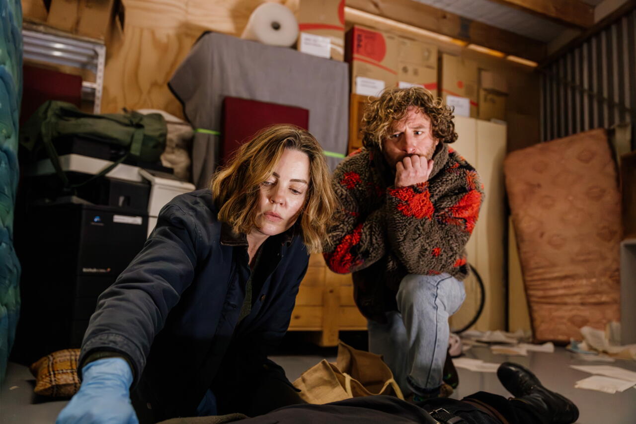 Ms. X Ep 1 (15) (Melissa George as Mia, Dean O'Gorman as Oscar) (c) 2025 SPP