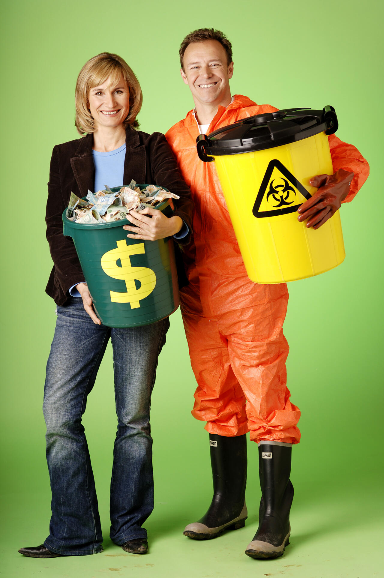 Main Image - WA$TED! (Tristan & Francesca green bg 2)